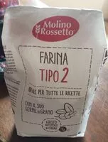 Mängden socker i Farina tipo 2