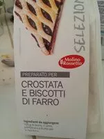 Mängden socker i preparato per Crostata e biscotti di farro