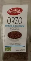 Mängden socker i Orzo soffiato al cioccolato biologico