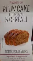 Mängden socker i Preparato per plumcake ai 5 cereali