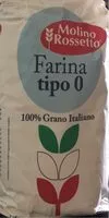 Mängden socker i Farina tipo 0 di grano italiano