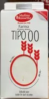 Mängden socker i Farina 00 grano tenero