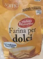 Mängden socker i Farina per dolci