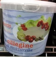 Mängden socker i mozzarella cerises