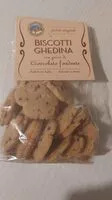 Mängden socker i Biscotti Ghedina cioccolato fondente