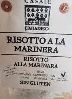 Mängden socker i Risotto a la marinera