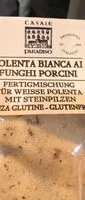 Mängden socker i Polenta bianca si funghi porcini