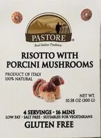 Mängden socker i Risotto with porcini mushrooms