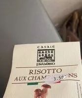 Mängden socker i Risotto aux champignons