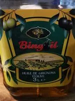 Mängden socker i Huile de grignons d'olive