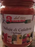 Mängden socker i Nduja di Calabria