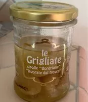 Mängden socker i Cipolle “Borettane” grigliate