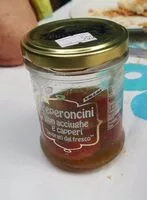 Mängden socker i Peperoncini con acciughe e capperib
