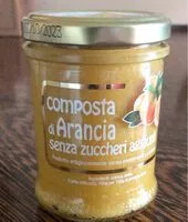 Mängden socker i Composta di arancia
