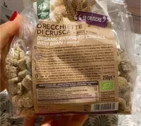Mängden socker i Orecchiette di crusca