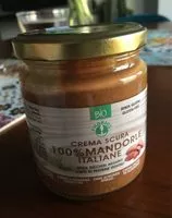 Mängden socker i crema scura 100% mandorle italiane