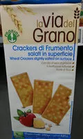 Mängden socker i La Via Del Grano Salted Wheat Crackers