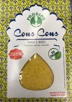 Mängden socker i Cous cous mais e riso