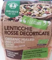 Mängden socker i Lenticchie rosse decorticate