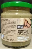 Mängden socker i Crema 100% arachidi senza zucchero aggiunti