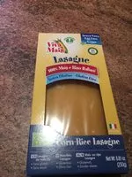 Mängden socker i Lasagne 100% mais e riso italiani