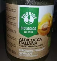 Mängden socker i Succo di albicocca