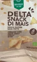 Mängden socker i Delta snack di mais