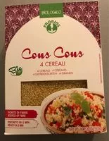 Mängden socker i CousCous 4 Cereales