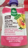 Mängden socker i 100% polpa con pesca,mela e mango