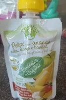 Mängden socker i Polpa con ananas mela mango e banana