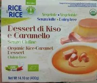 Mängden socker i Dessert di riso e caramello