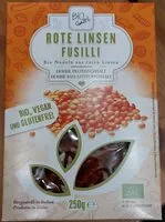 Mängden socker i Rote Linsen Fussili