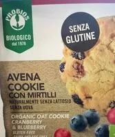 Mängden socker i Avena cookie con mirtilli
