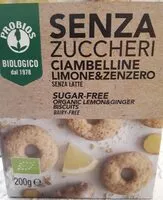 Mängden socker i Ciambelle limone&zenzero