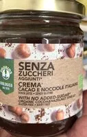 Mängden socker i Crema cacao e nocciole italiane