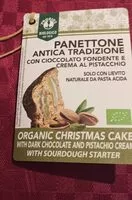 Mängden socker i Panettone con cioccolato fondente e crema al pistacchio