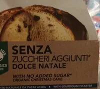 Mängden socker i Probios panettone bio