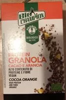 Mängden socker i Protein granola cacao e arancia