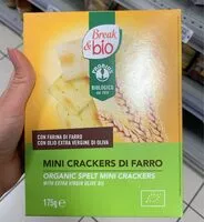 Mängden socker i Mini cravker di farro