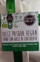 Mängden socker i Dolce Pasqua vegan farro con gocce di cioccolato