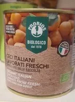 Mängden socker i Ceci italiani lavorati freschi