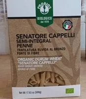Mängden socker i Senatore Cappelli semi-integral penne