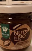 Mängden socker i Nuts  bio dark
