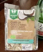 Mängden socker i Chips di cocco king croccanti
