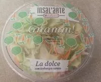 Mängden socker i Insalata la dolce con iceberg e carote