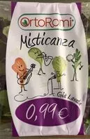 Mängden socker i Misticanza