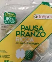 Mängden socker i Pausa pranzo ricca con noci e formaggio