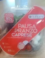 Mängden socker i Pausa pranzo caprese