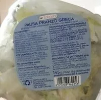 Mängden socker i Pausa pranzo greca con feta e olive