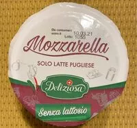 Mängden socker i Mozzarella Senza Lattosio